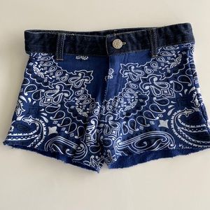 Flowers by Zoe Girls Shorts Blue